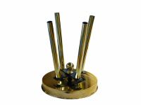 art. 211-LUX Base diametro 270 acciao inox lux a 4 posti per aste diam. 22 mm.jpg